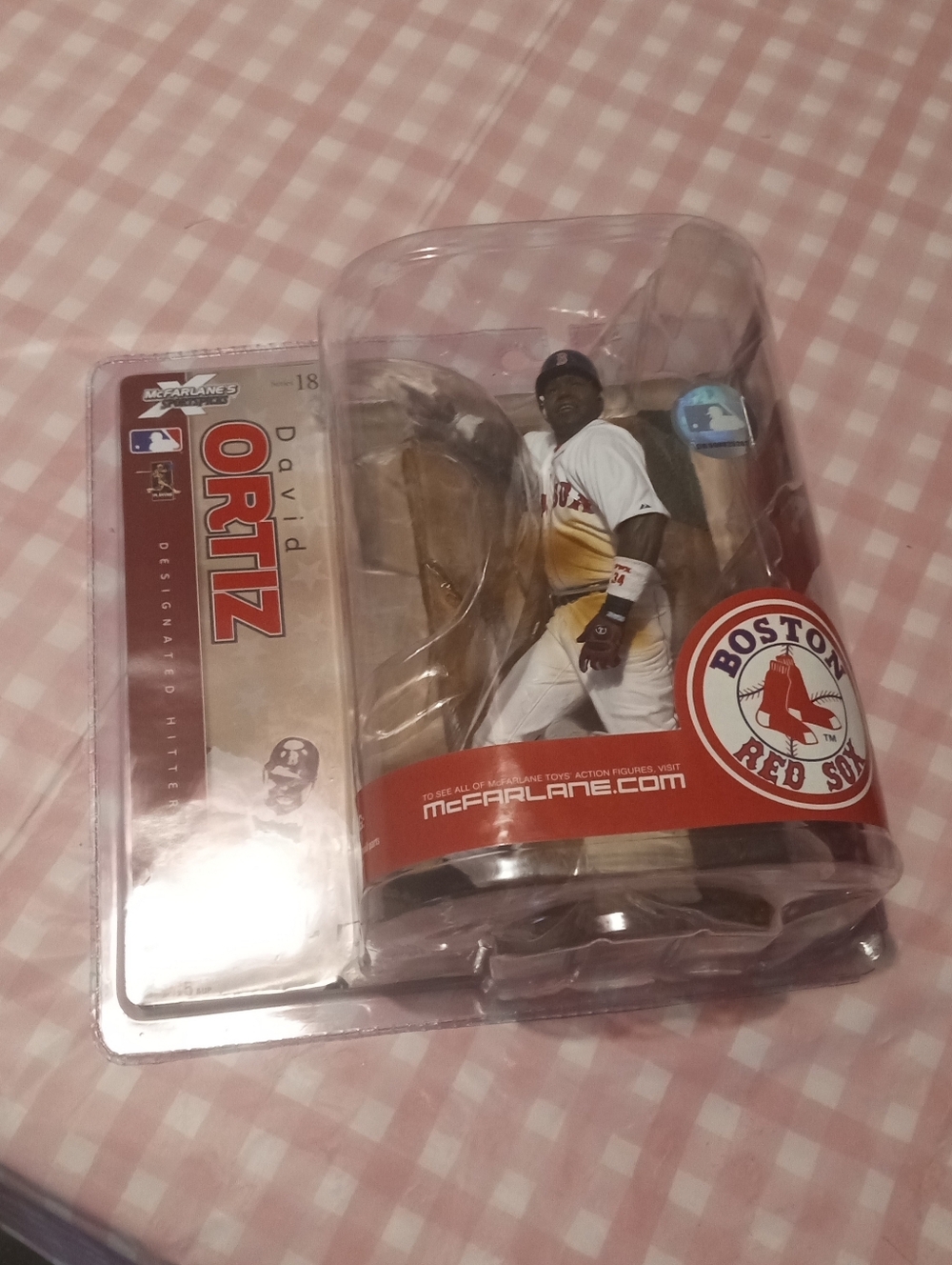 MLB Boston Red Sox David Ortiz Figure - Red, White, Navy